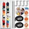 2Pcs Cap Rack Holder Over The Door Hanging Hat Organizer Multifunctional Door Closet Cap Hanger Storage Collection For Baseball Cap Backpack Umbrella