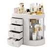 Makeup Storage Box Jewelry Display Organizer Box Desktop Cosmetic Storage Drawer Case with 4 Drawers