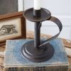 Vintage Heritage Chamberstick Candle Holder - Candlestick Holder for Home Decor and Ambiance