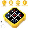 3 In 1 Electric Tic Tac Toe Game Memory Flash Whack Mole Game Portable Travel Game Classic Board Games For Adults and Kids Aged 3+