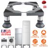 Adjustable Mini Fridge Stand with 4 Powerful Suction Feet Multi-Functional Appliance Base Adjustable Width Length Height For Washing Machine Dryer Ref