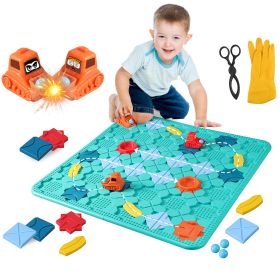 Kids Logical Road Builder Toy Brain Teasers Puzzles Montessori Toys Preschool Educational Learning Toys Puzzle STEM Board Game For 3-8 Years Old Boys