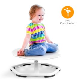 Kids Spinning Chair Autism Sensory Swivel Chair Balancing Seat Toy Rotation Chair for Autistic Kids Train Body Coordination Relieve Motion Sickness fo