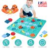 Kids Logical Road Builder Toy Brain Teasers Puzzles Montessori Toys Preschool Educational Learning Toys Puzzle STEM Board Game For 3-8 Years Old Boys