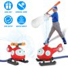 2 In 1 Water Sprinkler Baseball Helicopter Toy for Kids 360°Rotating Water Tee Ball Set for Backyard Lawn Pool Party Outdoor Summer Game for 3+ Years