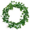 Artificial Ivy Leaves 78.7FT 12 Strands Silk Fake Vine Ivy Plants Leaf Garland Foliage Plants For Wedding Party Garden Home Wall Decor