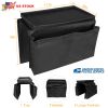 6 Pocket ArmRest Organizer Couch Sofa Bag Remote Control Phone Storage Holder Snacks Tray