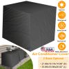 Air Conditioner Cover Outdoor Water-resistant Windproof Furniture Protector Dustproof Anti UV Outside Air Conditioner Protection Cover 21.66x16.14x14.