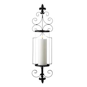 FLEUR-DE-LIS WALL SCONCE