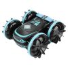 2 In 1Amphibious RC Car Toy 2.4GHz 4WD Double-sided 360° Rotating Waterproof RC Stunt Car for Kids Aged 6+ Years Old for All Terrains Indoor Outdoor w