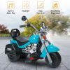 3 Wheels Motorcycle For Kid Aged 3-6 Electric Rechargeable Ride On Children Trike LED Light Music Motorcycle