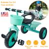 Kid Tricycle Bicycle 3 Wheel Toddler Bike Indoor Outdoor Pedal Bike For Children Aged 2 To 6