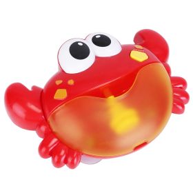 Frog Musical Bubble Bath Maker Baby Bath Toys for Bathtubs Toddler Bubble Machine for Bath Fun (Option: Crab)
