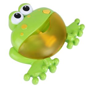 Frog Musical Bubble Bath Maker Baby Bath Toys for Bathtubs Toddler Bubble Machine for Bath Fun (Option: Frog)