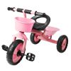 Kid Tricycle Bicycle 3 Wheel Toddler Bike Indoor Outdoor Pedal Bike For Children Aged 2 To 6