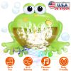Frog Musical Bubble Bath Maker Baby Bath Toys for Bathtubs Toddler Bubble Machine for Bath Fun