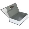 Portable Book Safe with 3-Digit Combination Lock Diversion Safe Money Jewelry Storage Box