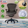 36” x 48” Chair Desk Mat Floor Carpet PVC Protector Mat Home Office Hard Wood Floor Use