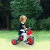 Kid Tricycle Bicycle 3 Wheel Toddler Bike Indoor Outdoor Pedal Bike For Children Aged 3 To 5 w/ Light & Music